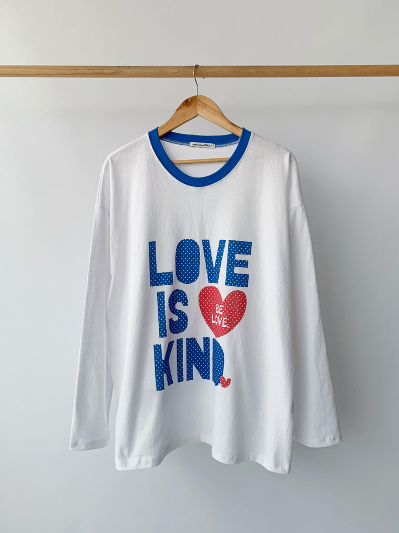 Toll - Korean Women Fashion - #momslook - Love Kind Tee - 10