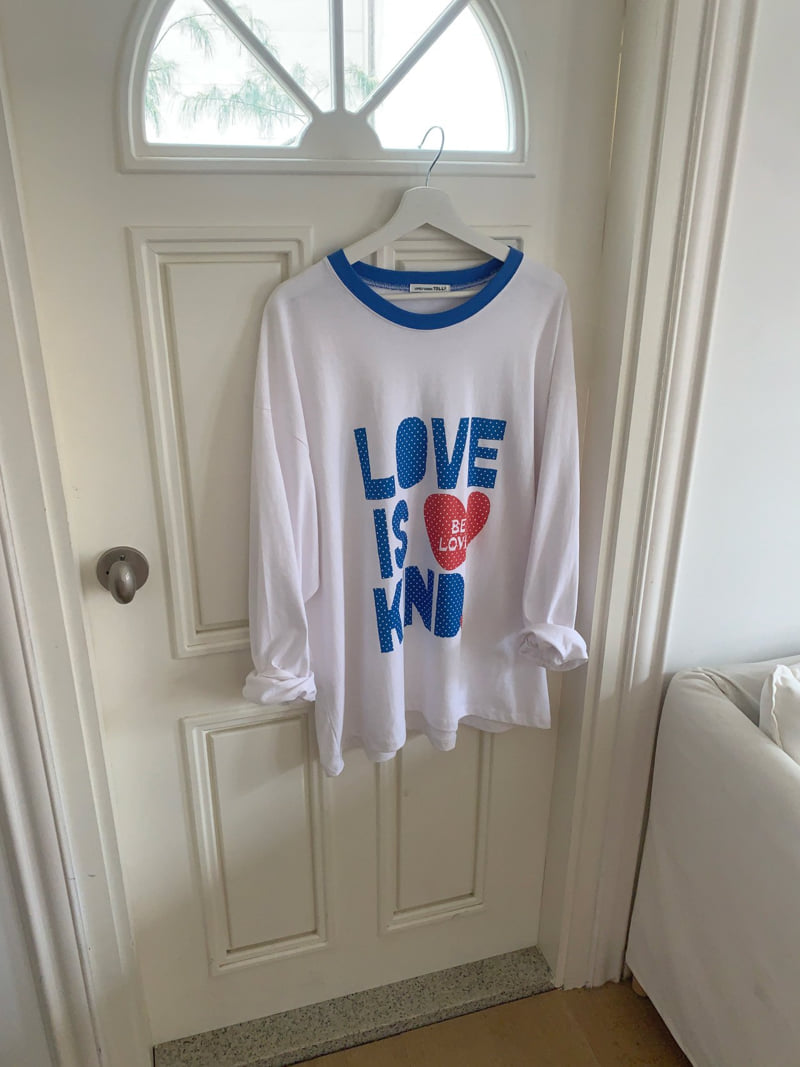 Toll - Korean Women Fashion - #momslook - Love Kind Tee - 12