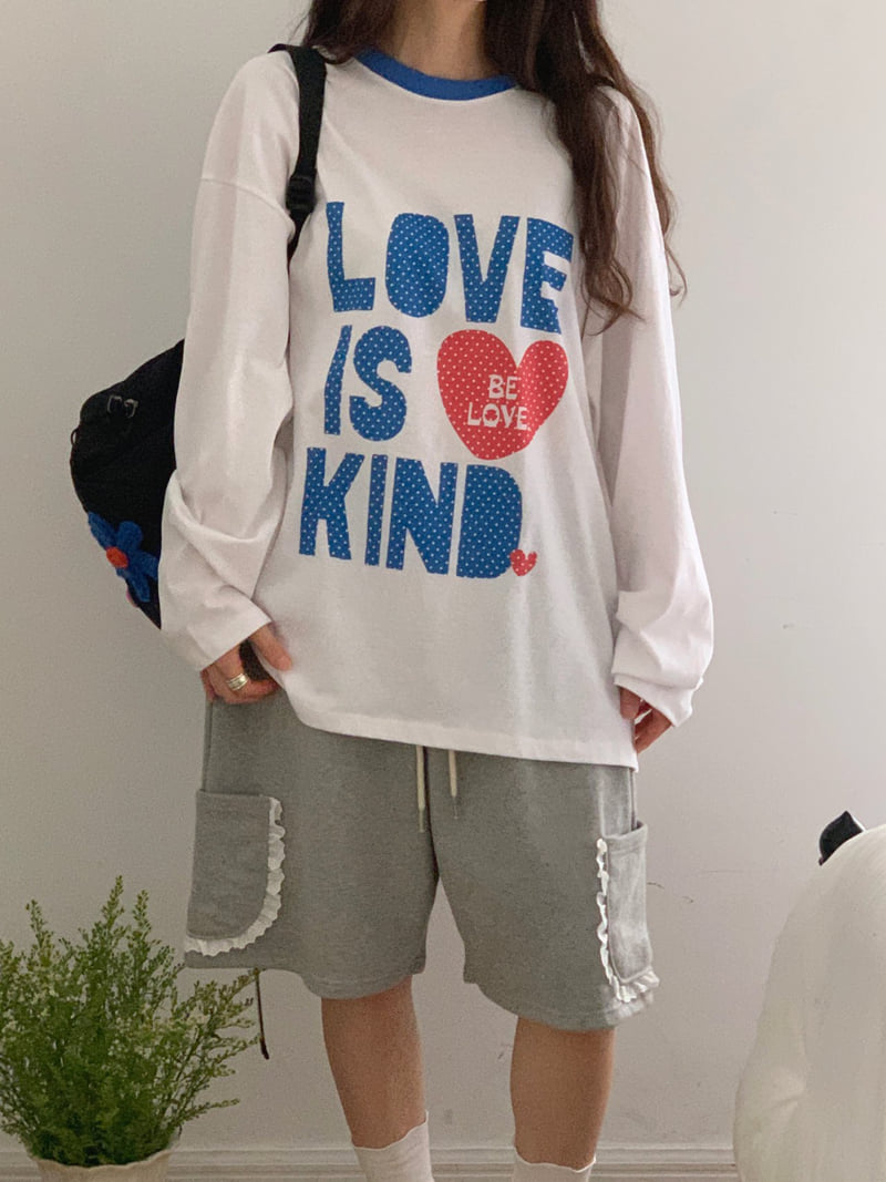 Toll - Korean Women Fashion - #momslook - Love Kind Tee - 2