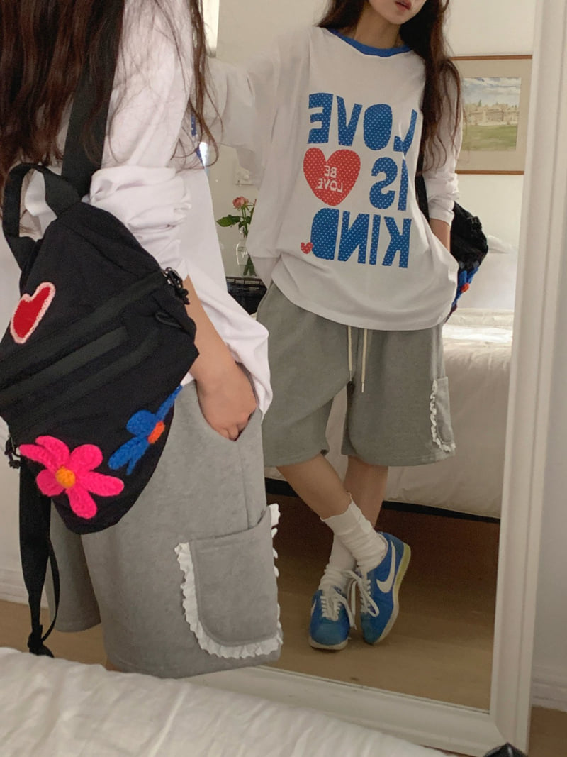 Toll - Korean Women Fashion - #womensfashion - Love Kind Tee - 4