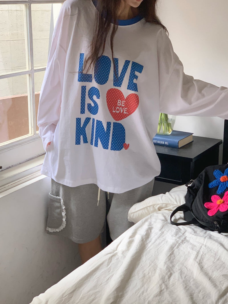Toll - Korean Women Fashion - #momslook - Love Kind Tee - 6