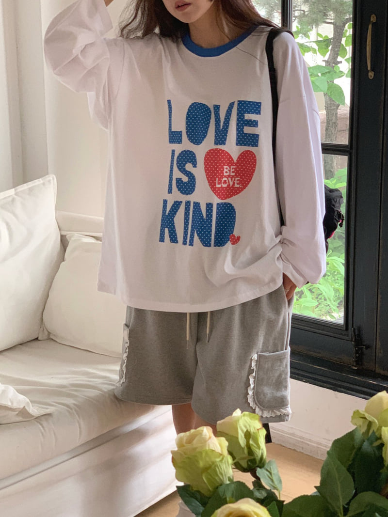 Toll - Korean Women Fashion - #momslook - Love Kind Tee - 8