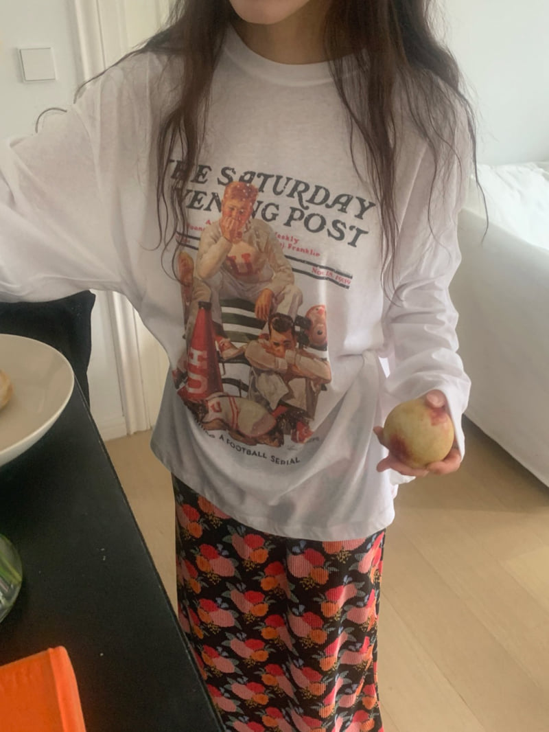 Toll - Korean Women Fashion - #womensfashion - Post Tee - 4