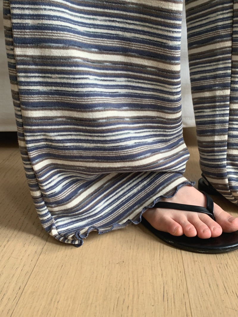 Toll - Korean Women Fashion - #momslook - Crew Knit Pants - 7