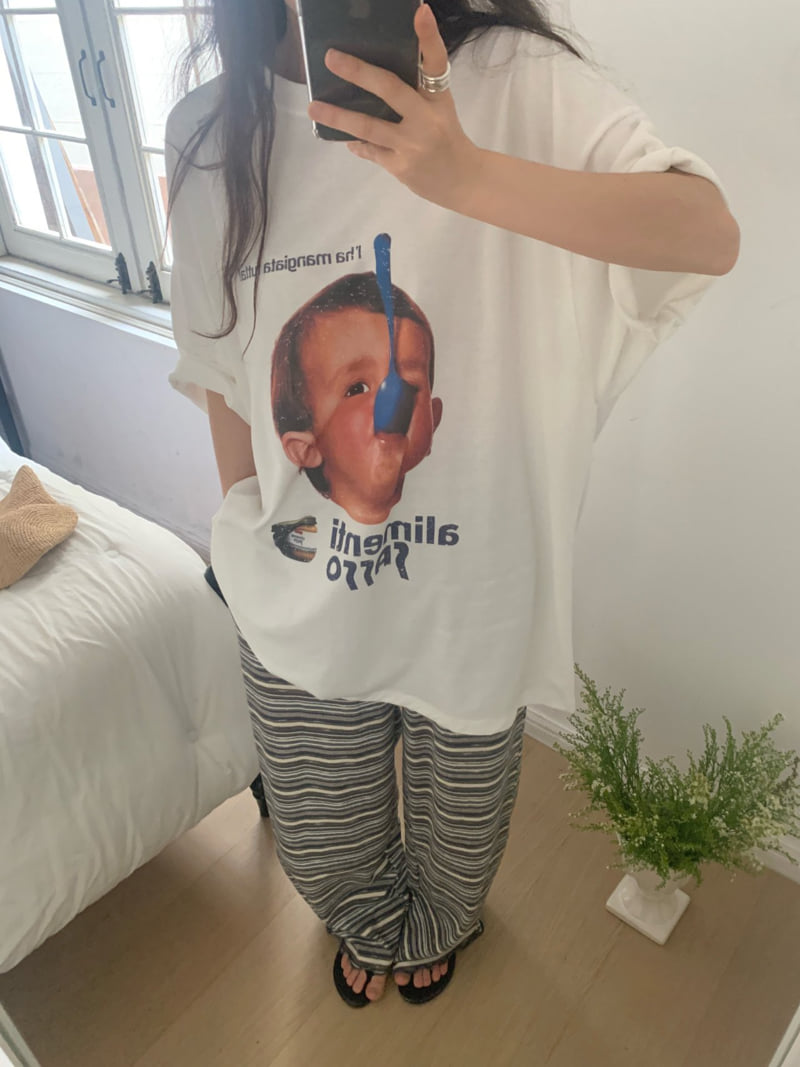 Toll - Korean Women Fashion - #momslook - Spoon Tee - 2