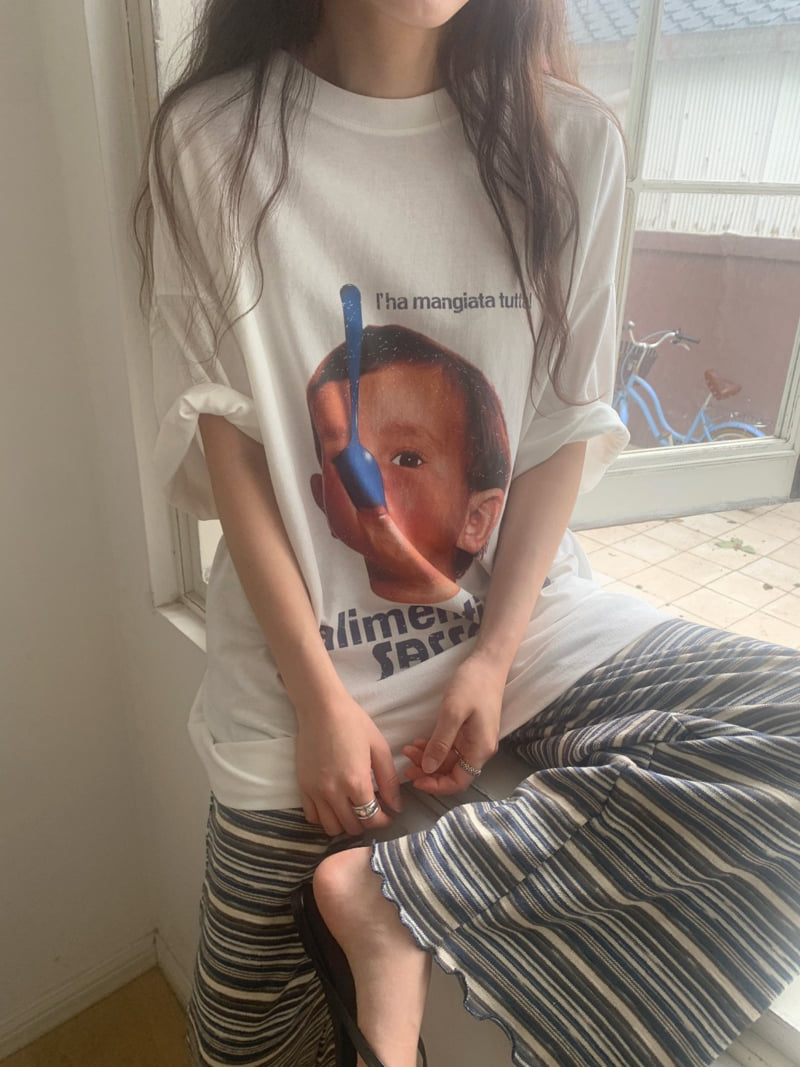 Toll - Korean Women Fashion - #momslook - Spoon Tee - 6