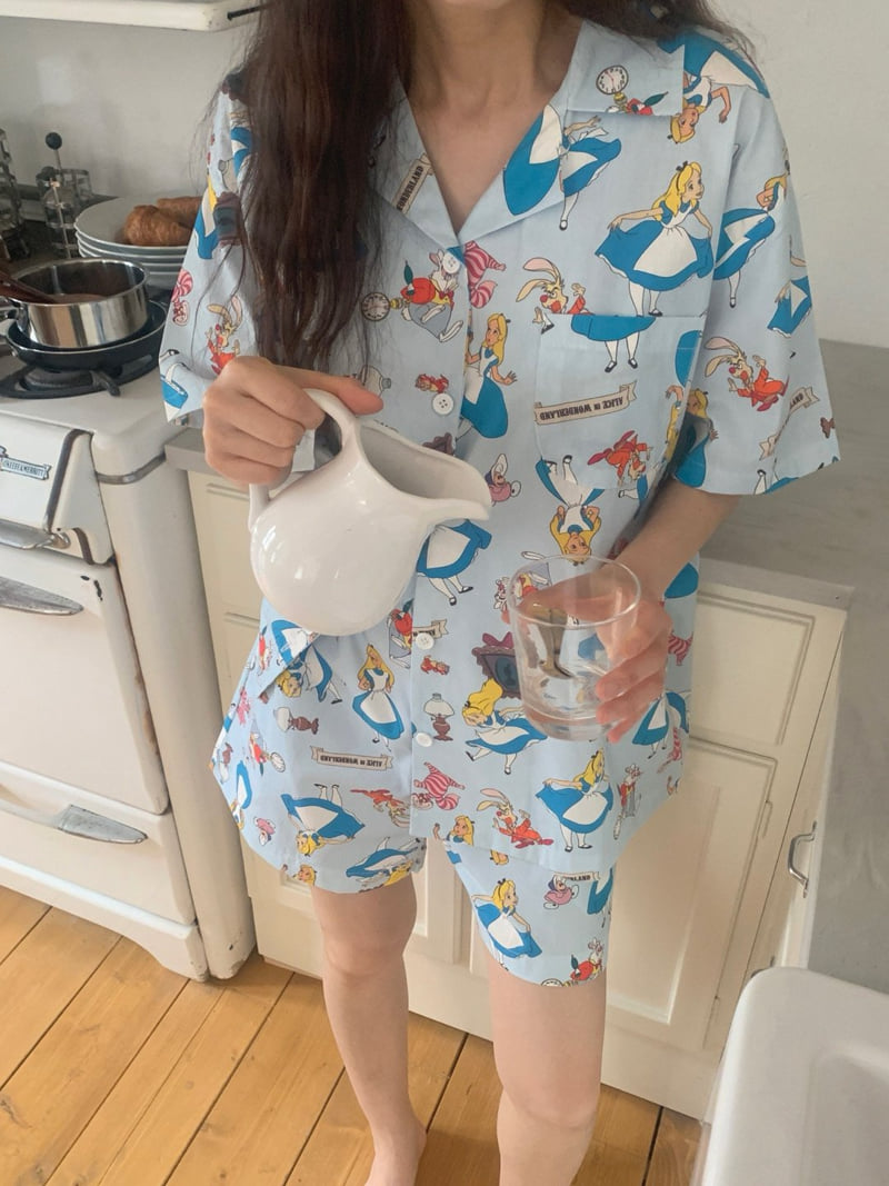 Toll - Korean Women Fashion - #pursuepretty - Alice Pajama Set - 3