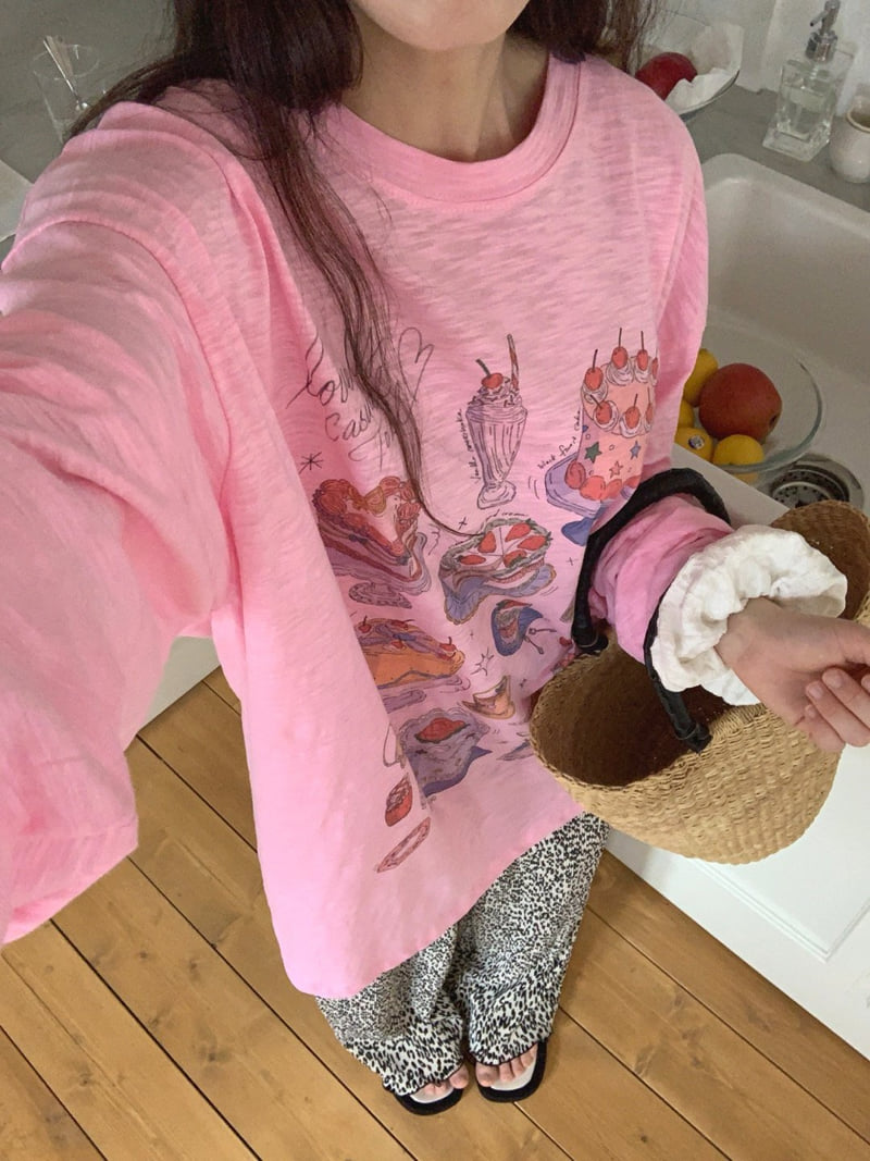 Toll - Korean Women Fashion - #pursuepretty - Linen Cake Tee
