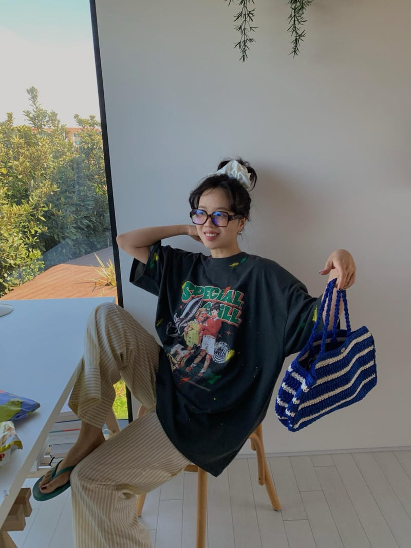Toll - Korean Women Fashion - #pursuepretty - Special Pig Tee - 3