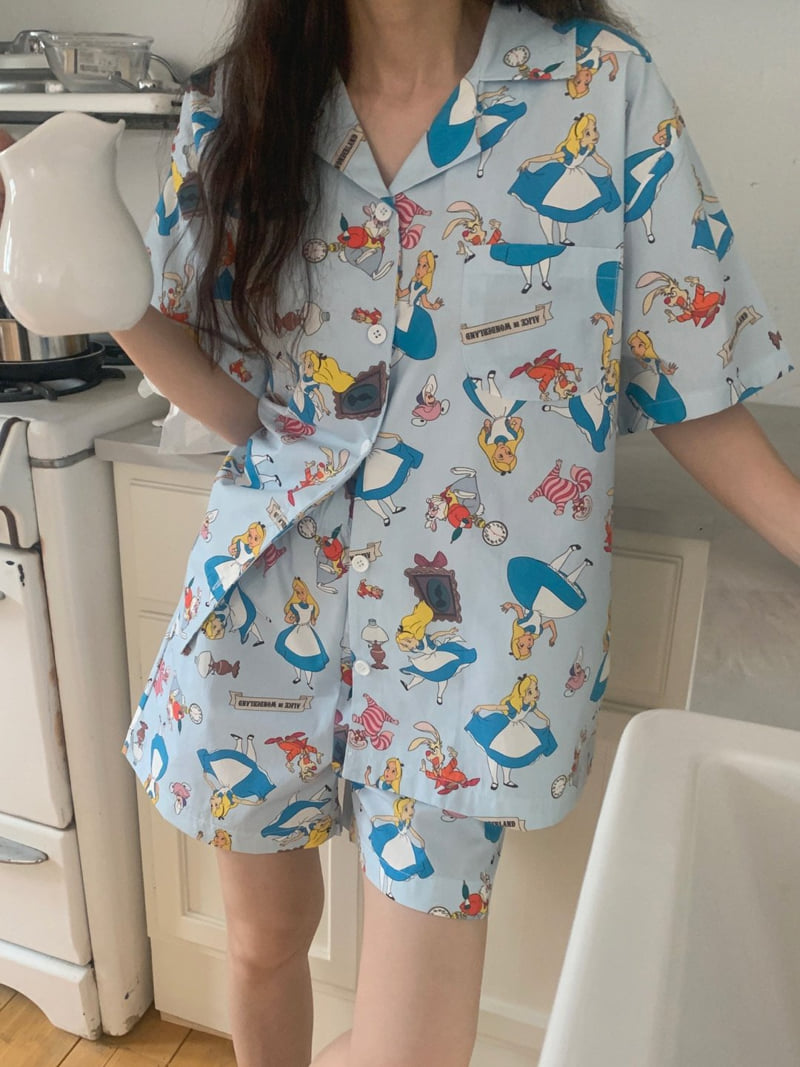 Toll - Korean Women Fashion - #pursuepretty - Alice Pajama Set - 4
