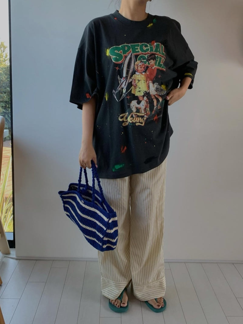Toll - Korean Women Fashion - #pursuepretty - Special Pig Tee - 4