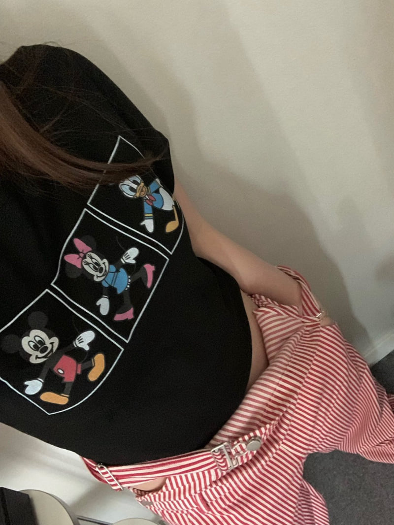 Toll - Korean Women Fashion - #shopsmall - D Three Friends Tee - 7