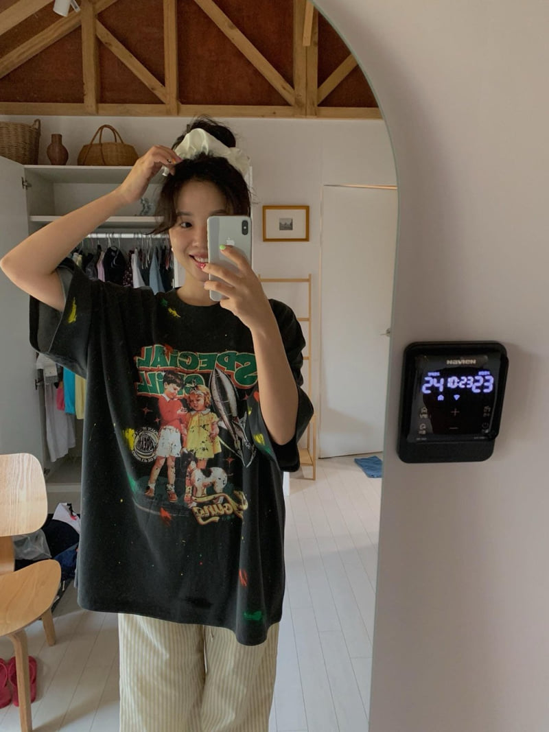 Toll - Korean Women Fashion - #thatsdarling - Special Pig Tee - 7