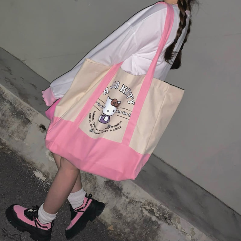 Toll - Korean Women Fashion - #thatsdarling - Kitty Big Bag - 2