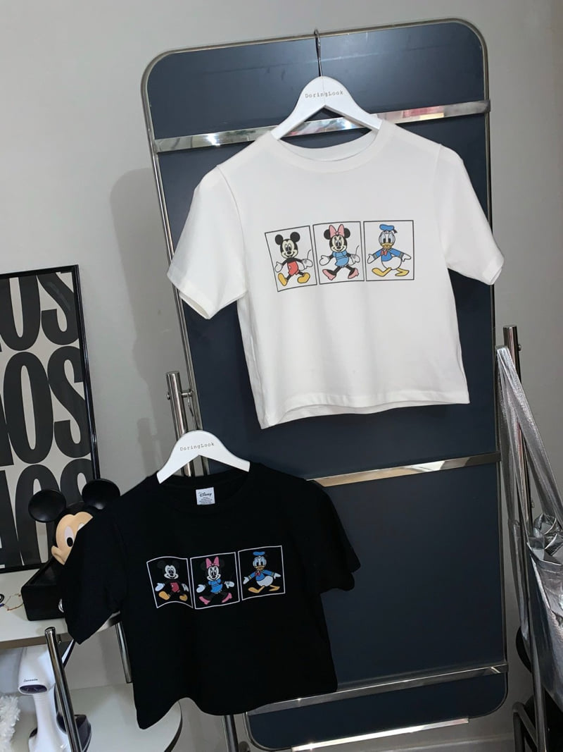 Toll - Korean Women Fashion - #thelittlethings - D Three Friends Tee - 9