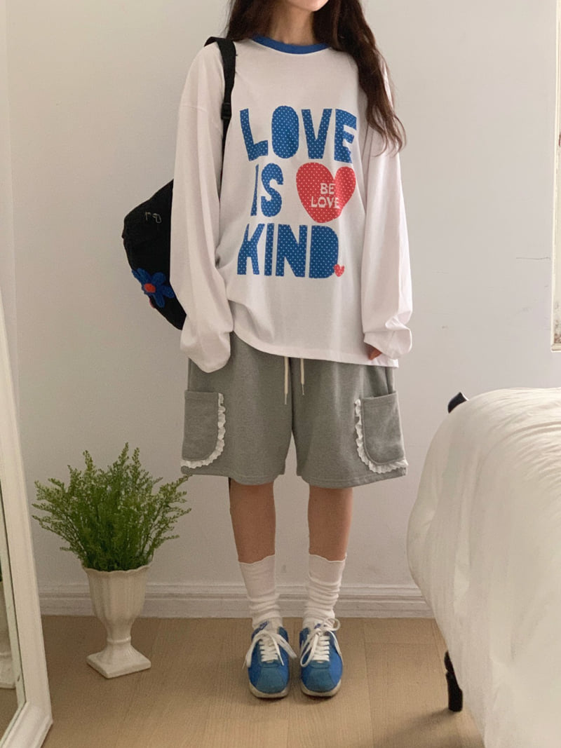 Toll - Korean Women Fashion - #thelittlethings - Love Kind Tee