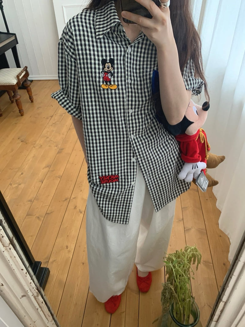 Toll - Korean Women Fashion - #vintageinspired - M Check Shirt - 3
