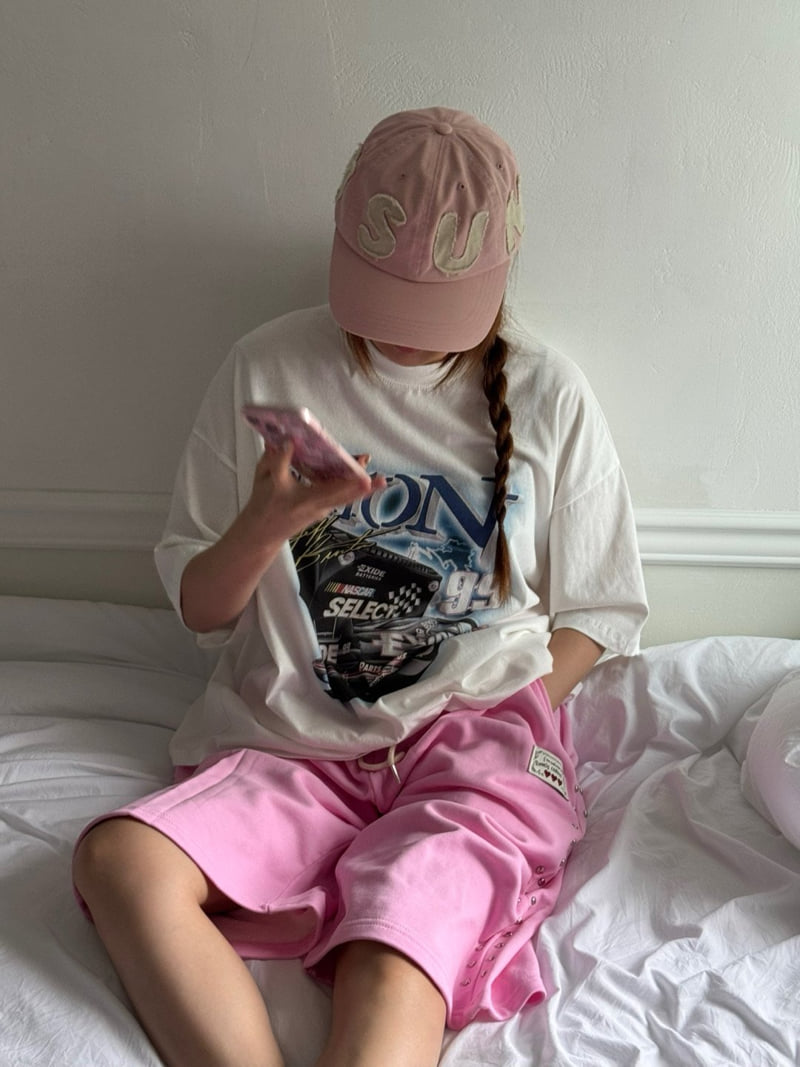 Toll - Korean Women Fashion - #vintagekidsstyle - Racer Tee - 7