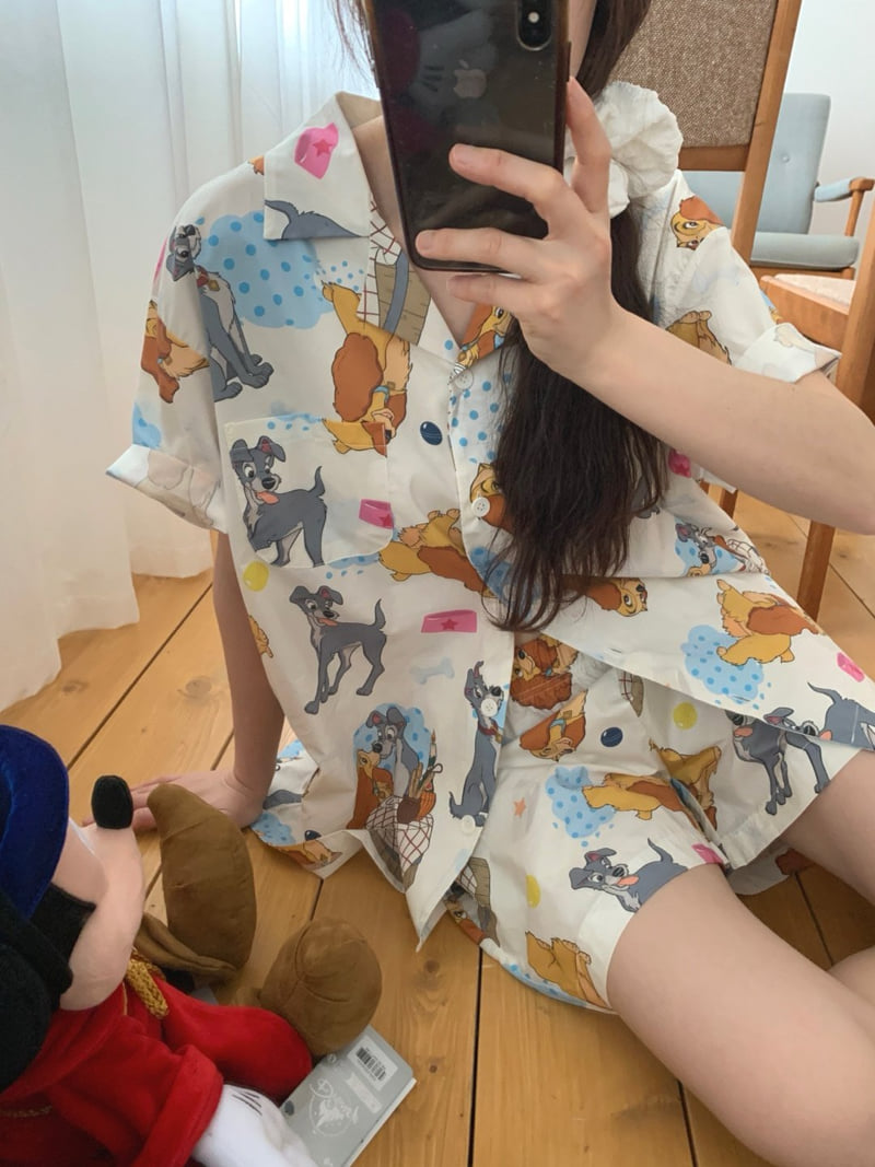 Toll - Korean Women Fashion - #vintagekidsstyle - Lady Pajama Set - 3
