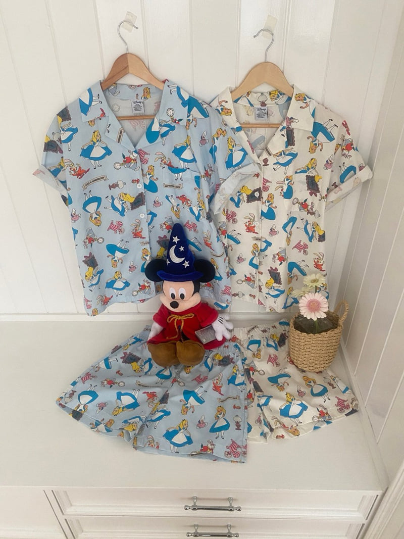Toll - Korean Women Fashion - #vintagekidsstyle - Alice Pajama Set - 2