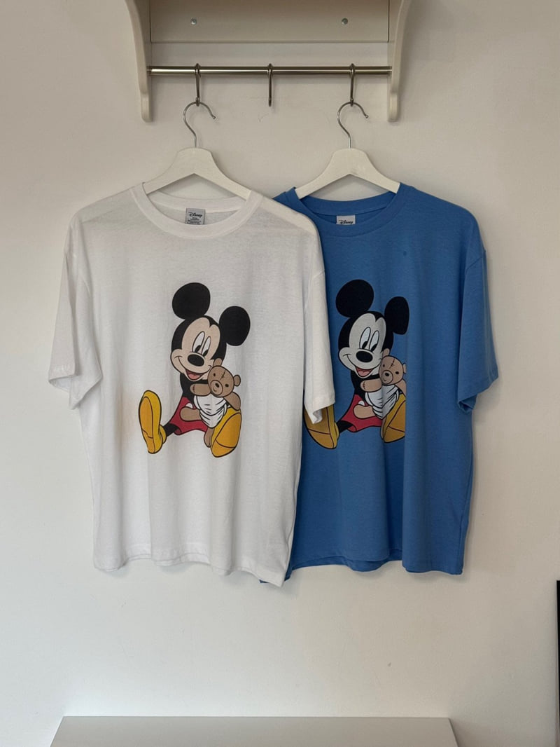 Toll - Korean Women Fashion - #womensfashion - Bear M Tee - 6