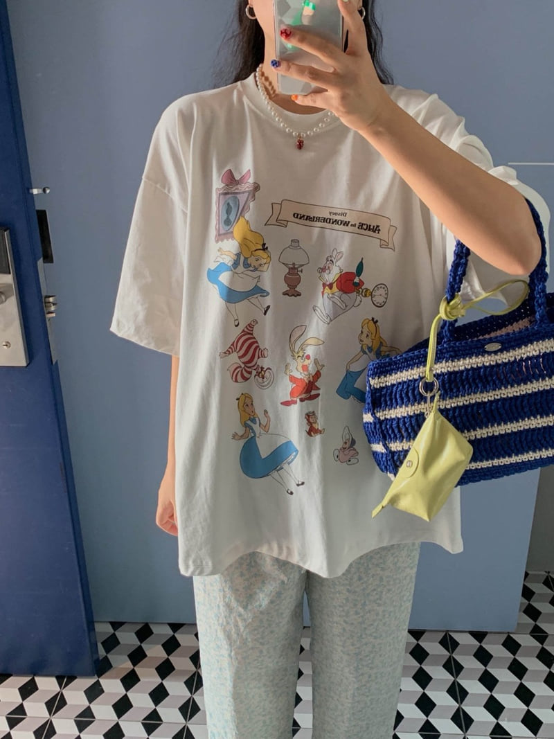 Toll - Korean Women Fashion - #momslook - Alice Tee - 4