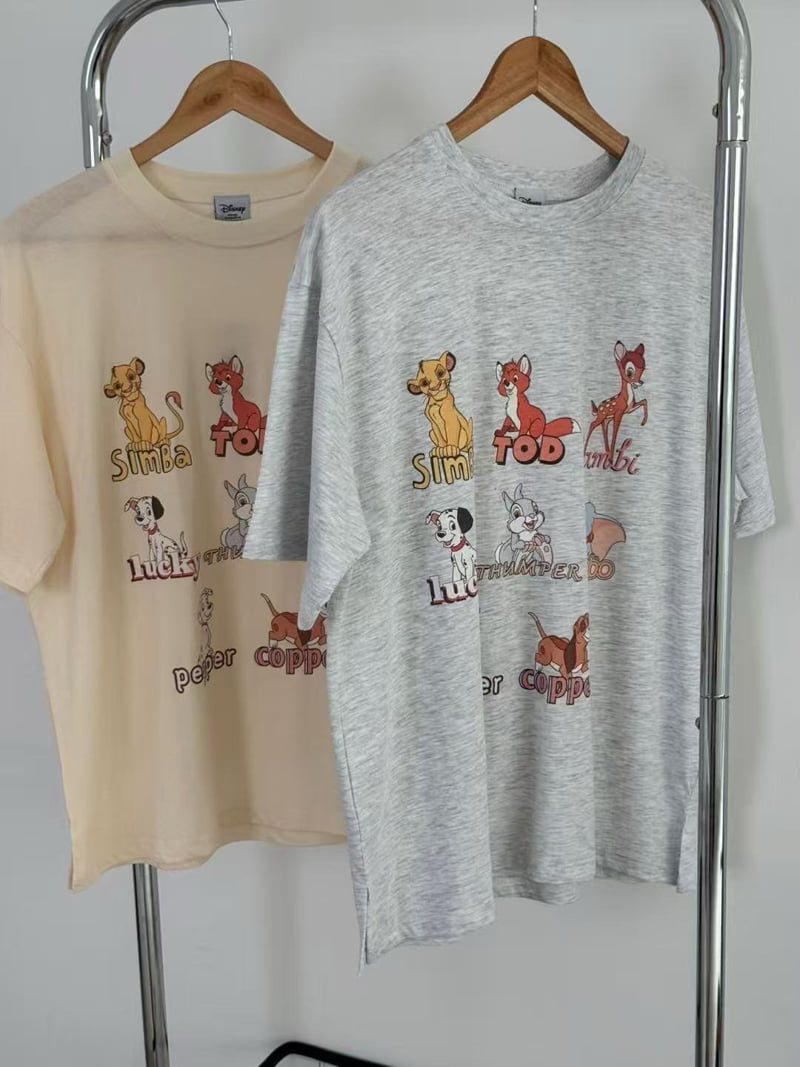 Toll - Korean Women Fashion - #womensfashion - D Pet Tee - 3