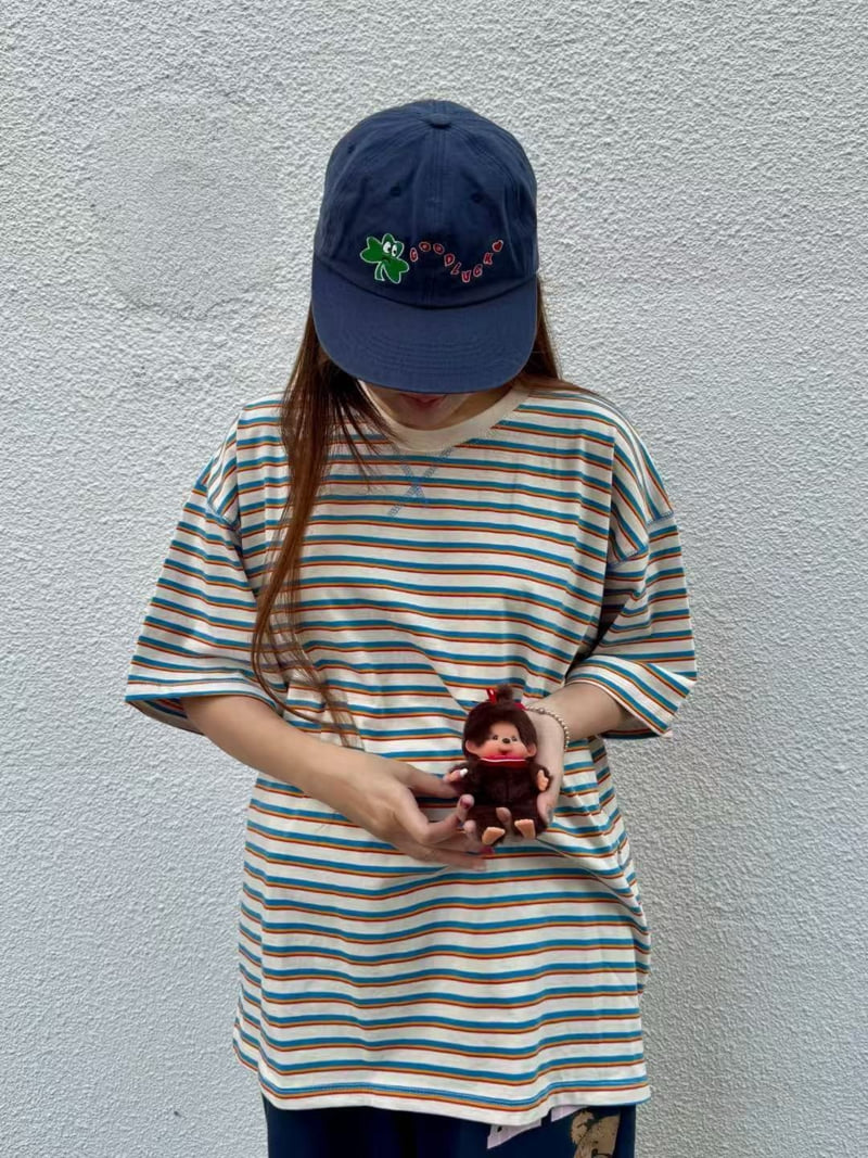 Toll - Korean Women Fashion - #womensfashion - Multi Guy Loofah Tee - 2