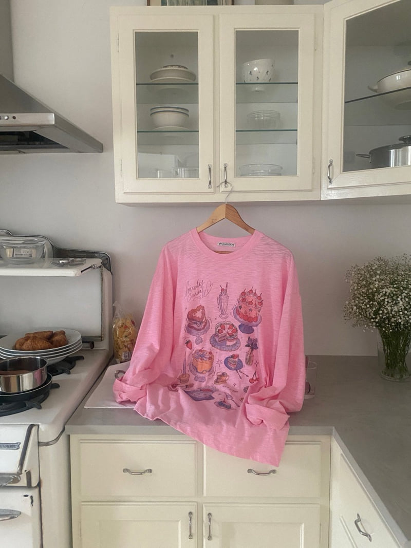 Toll - Korean Women Fashion - #womensfashion - Linen Cake Tee - 8