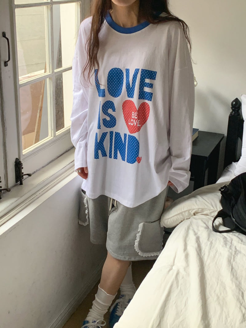 Toll - Korean Women Fashion - #womensfashion - Love Kind Tee - 5