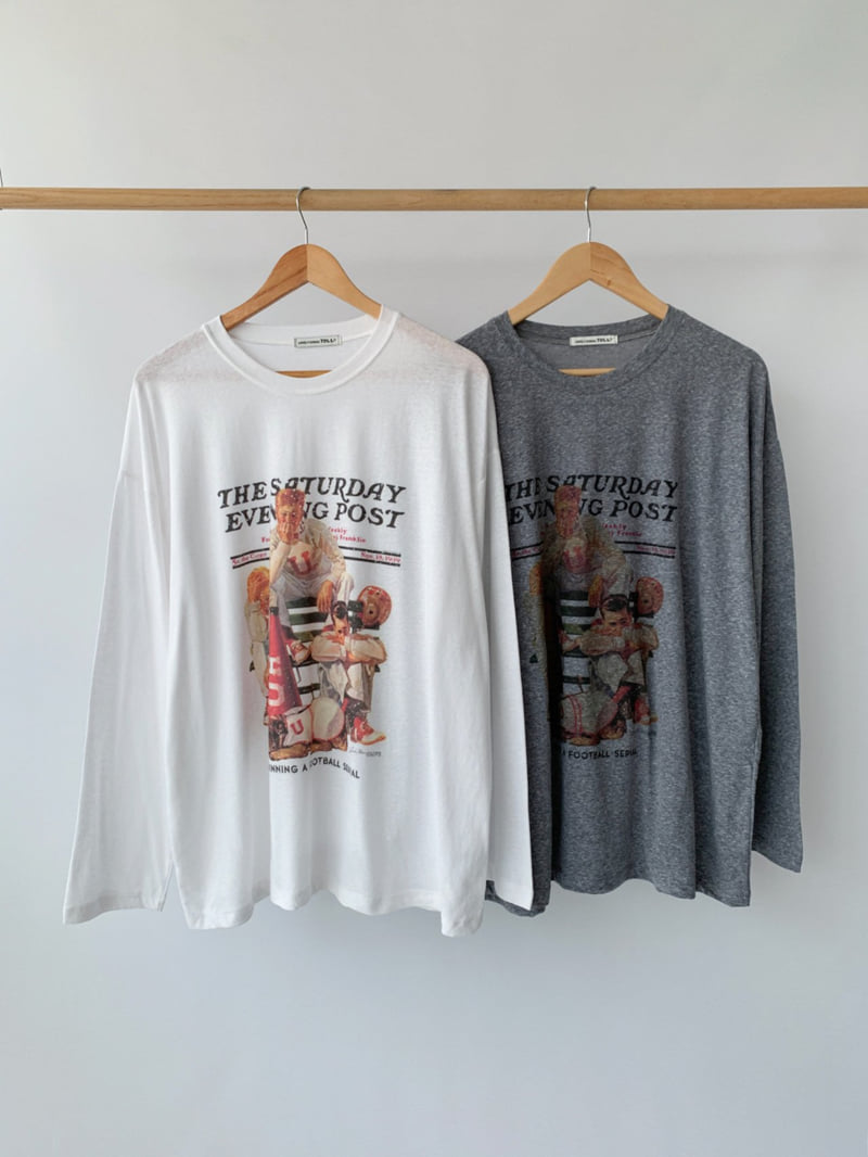 Toll - Korean Women Fashion - #womensfashion - Post Tee - 11
