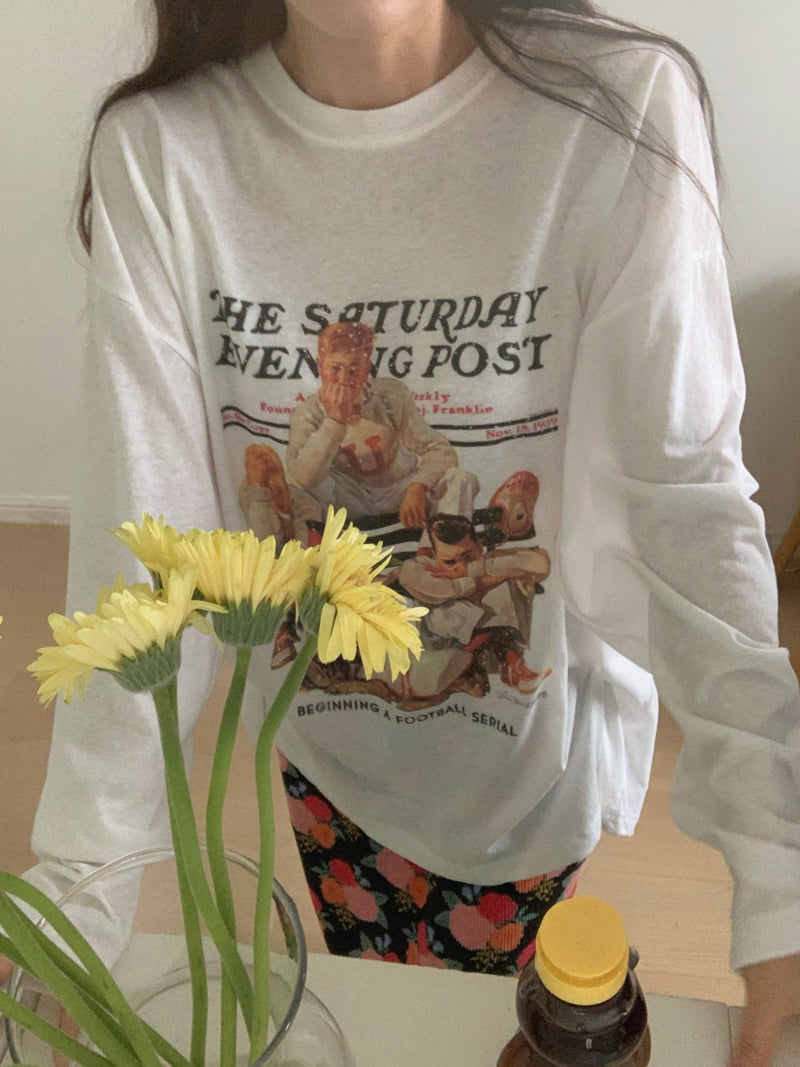 Toll - Korean Women Fashion - #womensfashion - Post Tee - 5