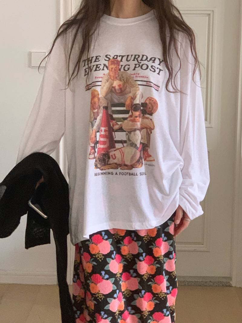 Toll - Korean Women Fashion - #womensfashion - Post Tee - 7