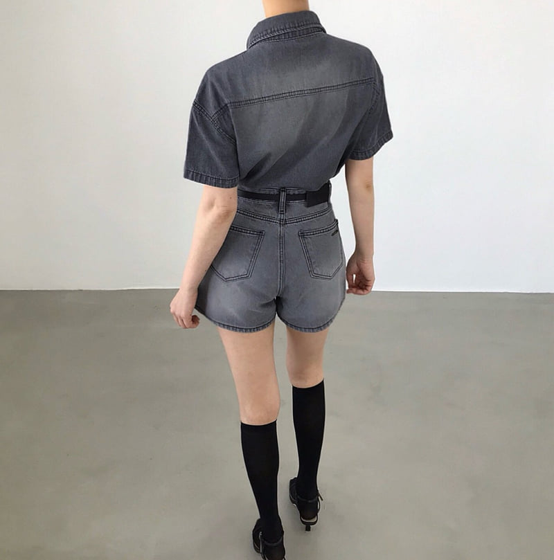 Twomoon - Korean Women Fashion - #momslook - Dia Half Pants - 5
