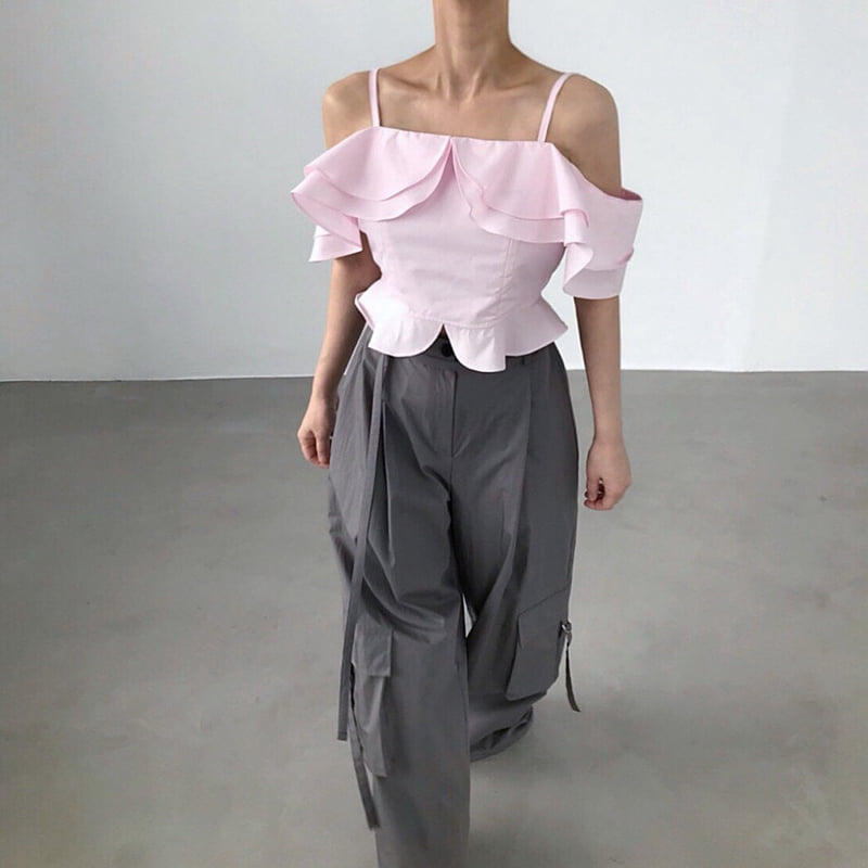 Twomoon - Korean Women Fashion - #momslook - Delice Hall Blouse - 2