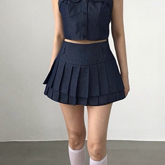 Twomoon - Korean Women Fashion - #momslook - Osla Skirted Shorts - 9