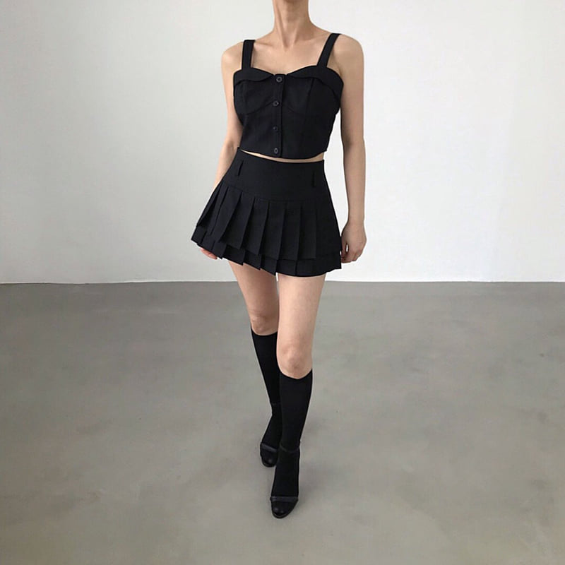 Twomoon - Korean Women Fashion - #momslook - Osla Bustier Top - 12