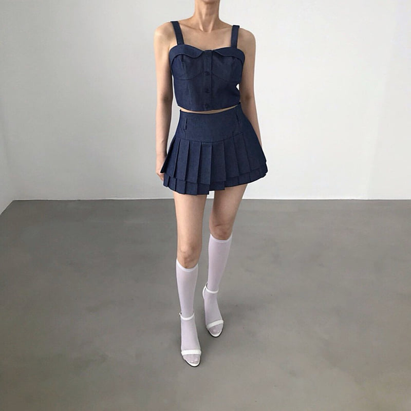Twomoon - Korean Women Fashion - #momslook - Osla Bustier Top - 2