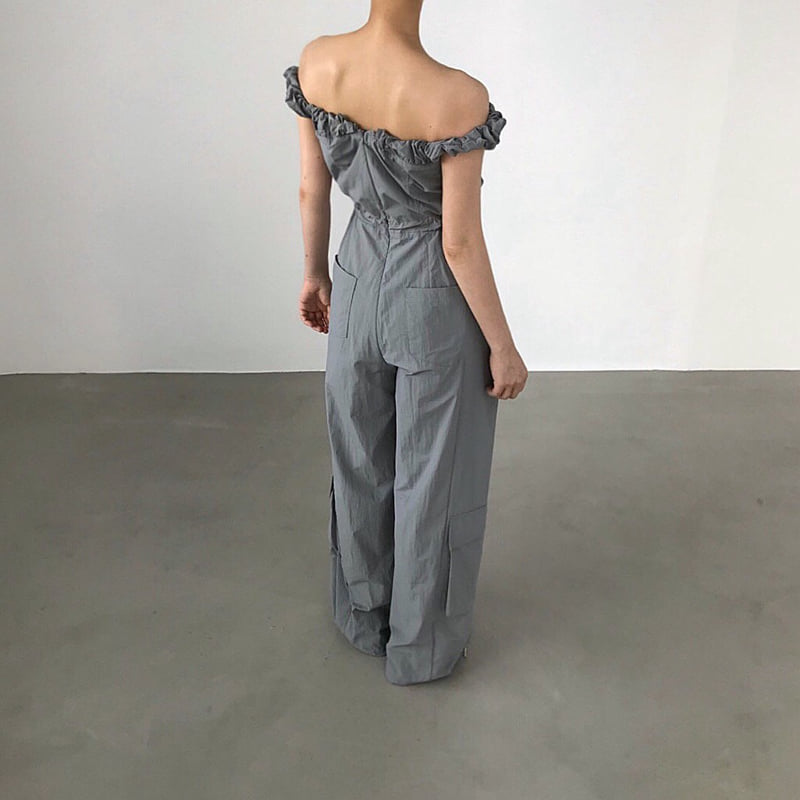 Twomoon - Korean Women Fashion - #momslook - Lian Jumpsuit - 4