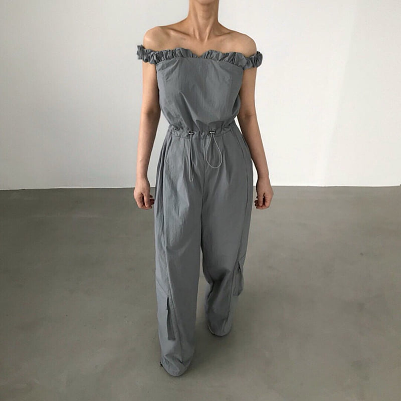 Twomoon - Korean Women Fashion - #momslook - Lian Jumpsuit - 5