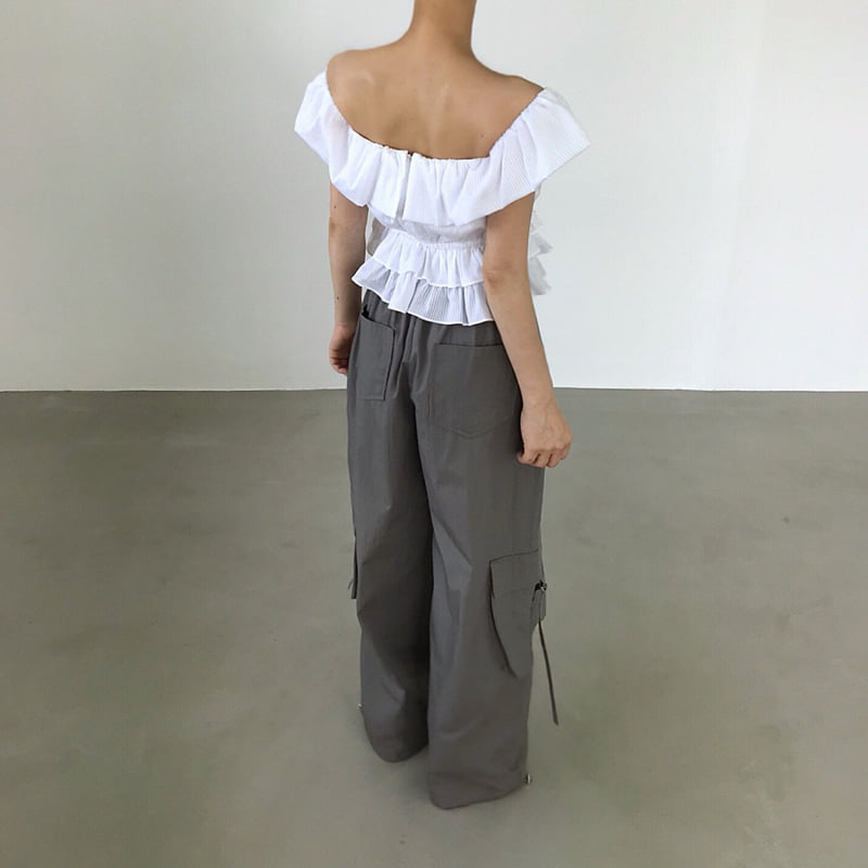 Twomoon - Korean Women Fashion - #momslook - Angela Ruffle Blouse - 9