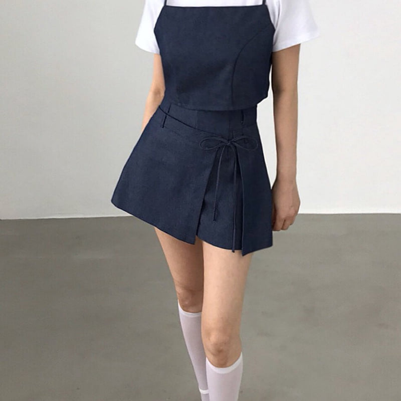 Twomoon - Korean Women Fashion - #momslook - Soul Skirted Shorts - 6