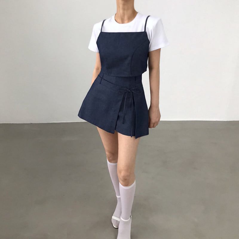 Twomoon - Korean Women Fashion - #momslook - Soul Sleeveless Top - 7