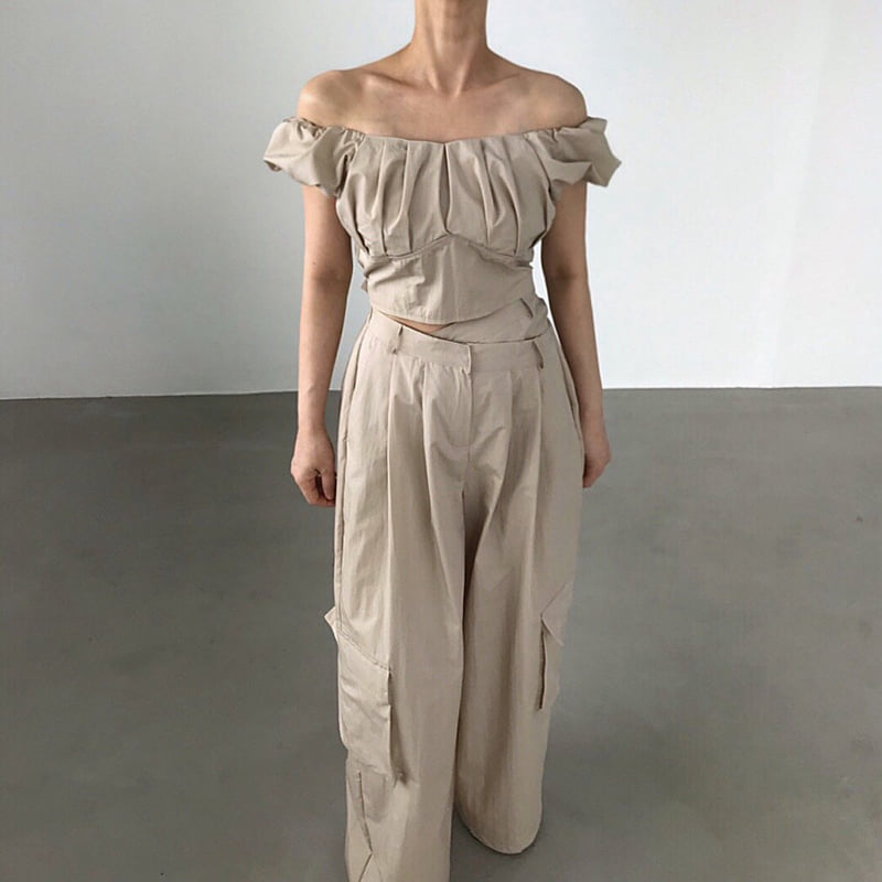 Twomoon - Korean Women Fashion - #pursuepretty - Dellen Puff Top - 7