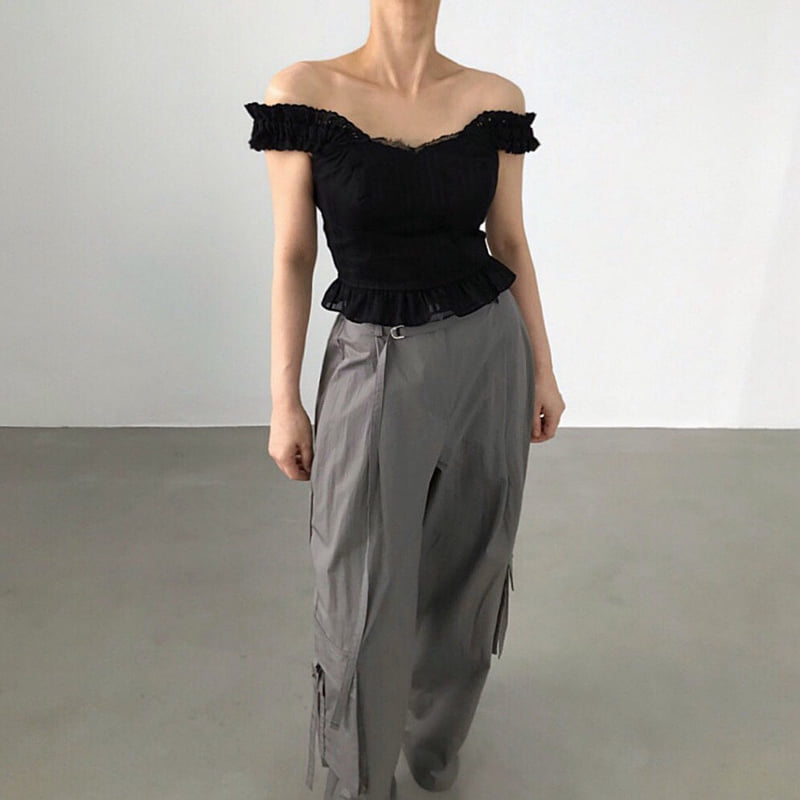 Twomoon - Korean Women Fashion - #restrostyle - Lua Lace Top - 9