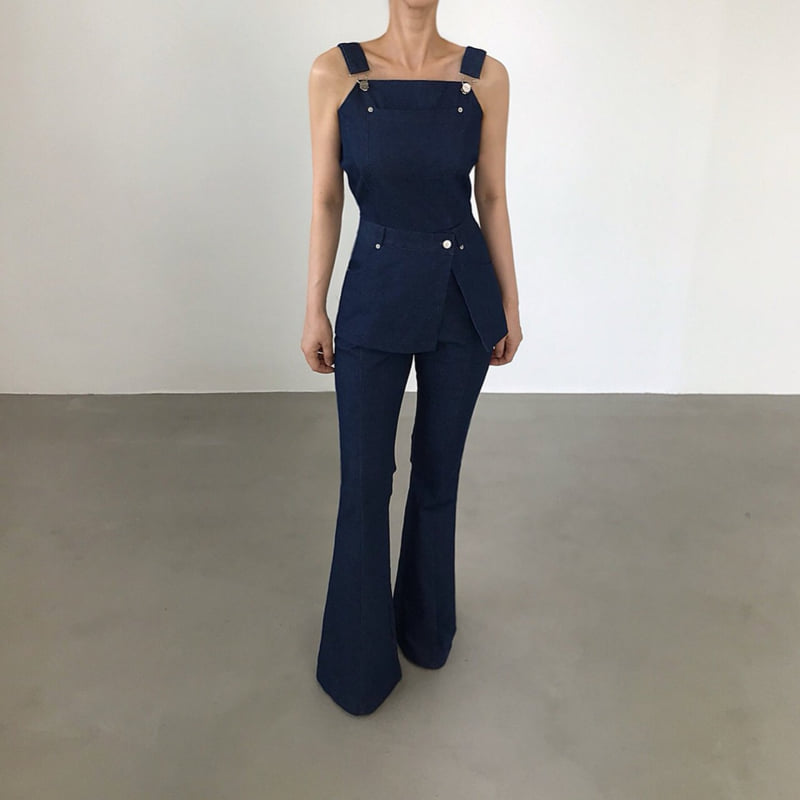 Twomoon - Korean Women Fashion - #restrostyle - Doren Overall Jumpsuit
