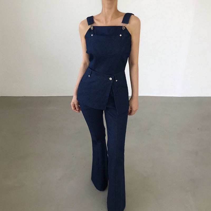 Twomoon - Korean Women Fashion - #romanticstyle - Doren Overall Jumpsuit - 2