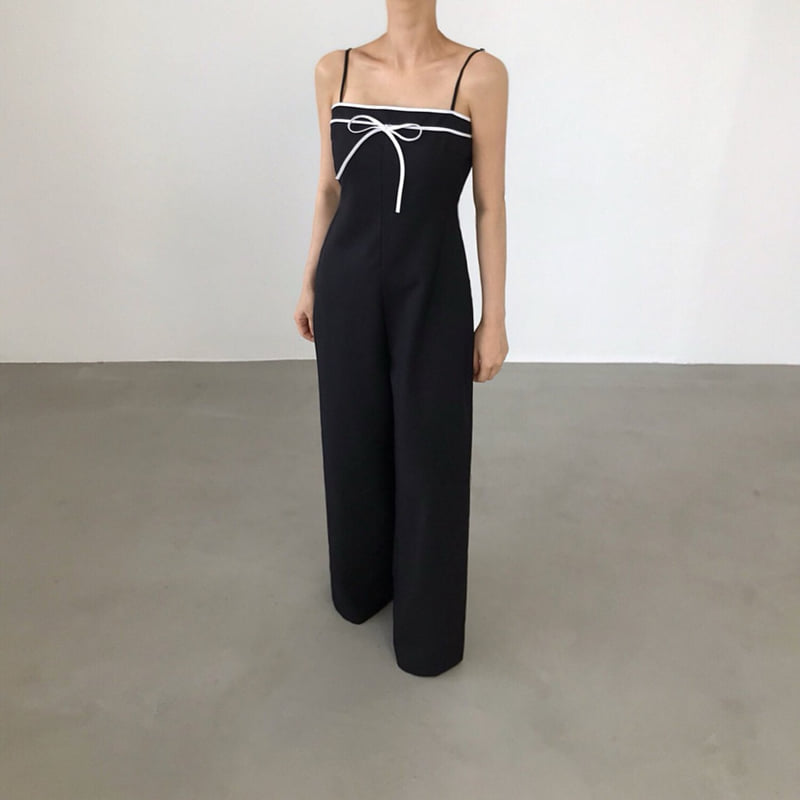 Twomoon - Korean Women Fashion - #shopsmall - Leaf Simple Jumpsuit - 5