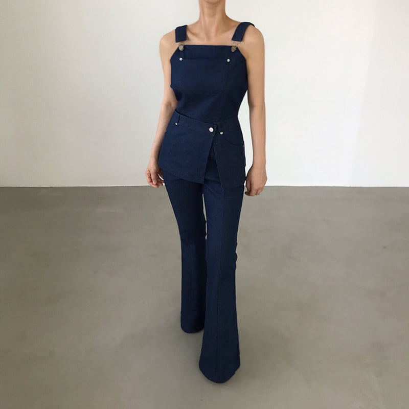 Twomoon - Korean Women Fashion - #shopsmall - Doren Overall Jumpsuit - 3