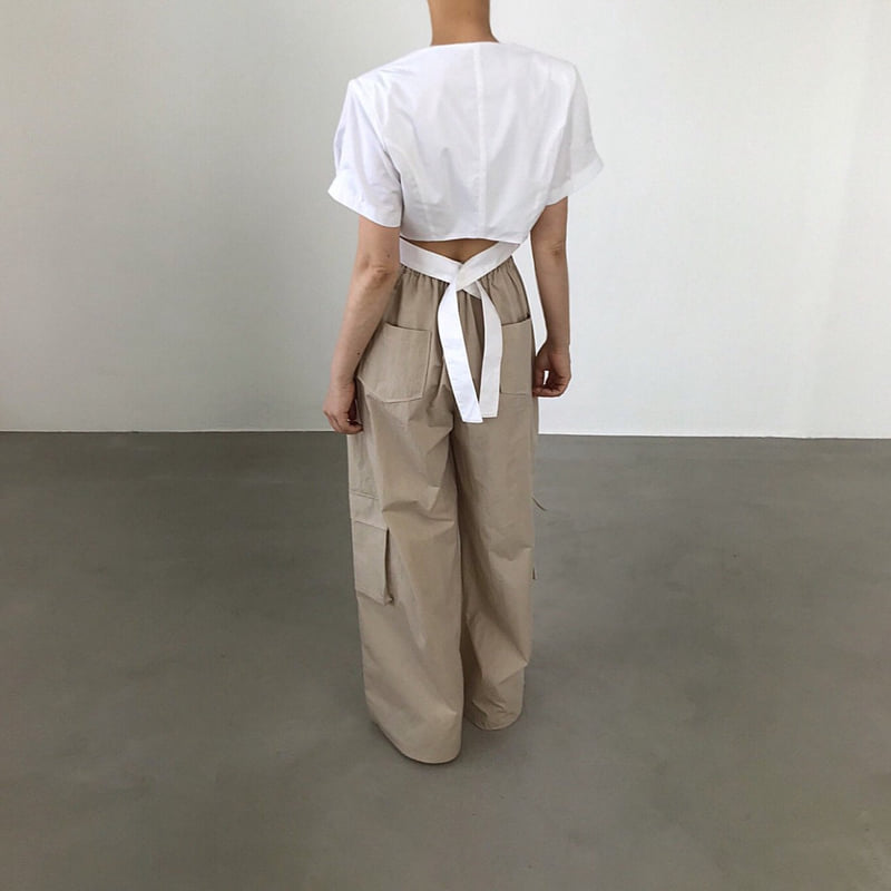 Twomoon - Korean Women Fashion - #thatsdarling - Press Belted Shirt - 7
